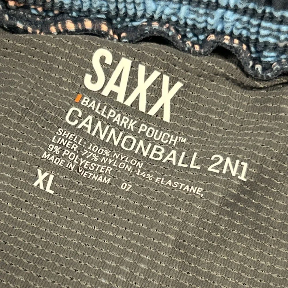 Saxx cannonball 2in1